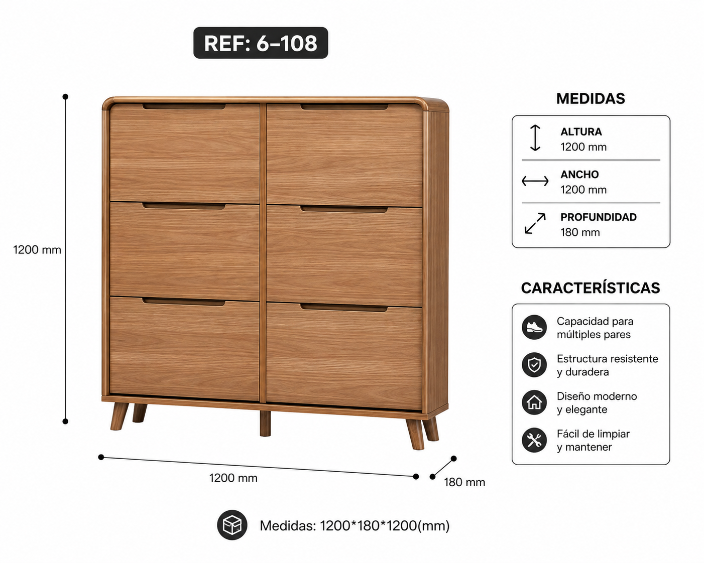 zapatero madera medidas zapatero madera medidas